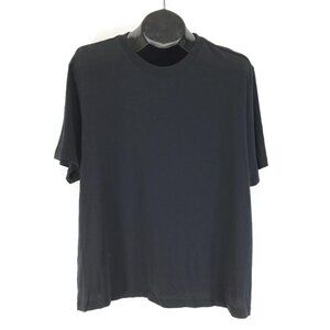 AllSaints Slater Short Sleeve Crew Neck T-Shirt Men's XXL Black Casual Knit